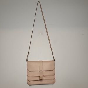 Senreve Leather Crossbody Sling Lightweight Flap Pouch Bag